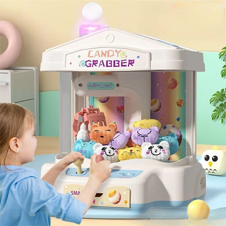 子供の日の子供のプレゼント大きいサイズの人形つかみ機ホームゲーム機ぬいぐるみ挟み機小さい男の子のおもちゃのガチャガチャ機