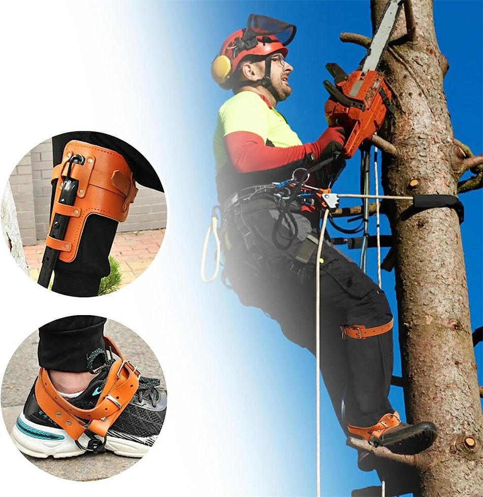 楽天市場】木登り靴 木登り器 木登り道具 保護ベルト ステンレス鋼 木