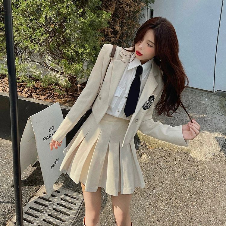 楽天市場】卒業式 スーツ 女の子 大きいサイズ 卒服 韓国 制服 卒服