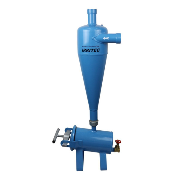 イリテックハイドロサイクロンフィルター(使用水圧Max : 0.8MPa) HSK-50 50mm|散水社