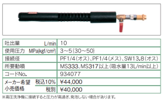 丸山製造所 M型質問用紙ノズル