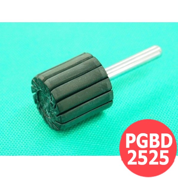 【対象物:鉄･ステンレス･アルミ･その他】ポリゴンバンド専用ドラム 5本/箱 PGBD2525 25x25x6x35mm イチグチ ichiguchi ハンドグラインダー 電気ドリル(エアー) ボール盤 バリ取り 面取り サビ落とし 研磨