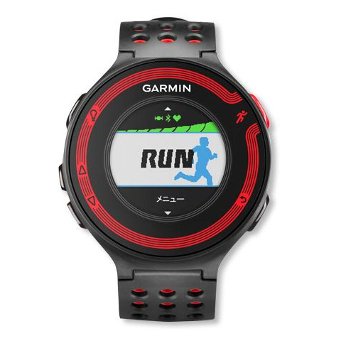 【完売】【5年延長保証購入可能】【新品】【日本語版】【正規品】114764-GARMIN GARMIN ガーミン フォアアスリート ForeAthlete 220J BLACK/RED 単体  高感度GPS マラソンランナー ランニング ジョギング ランニングウォッチ ◆