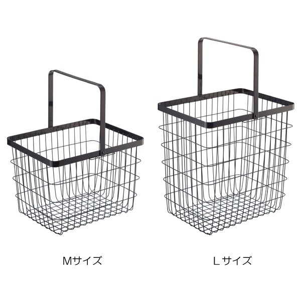 【在庫限り】03352山崎実業(ヤマザキジツギョウ)towerランドリーワゴンバスケットセットブラック