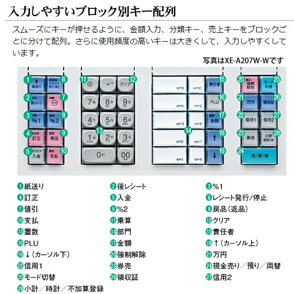 逸品 終了間近クーポン配布 Xe 07b B シャープ Sharp ブラック 電子レジスター レジスター Williamsav Com