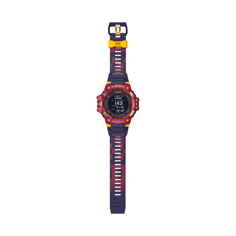 G-SHOCK G-SQUAD FC コラボレーションモデル Matchday Barcelona