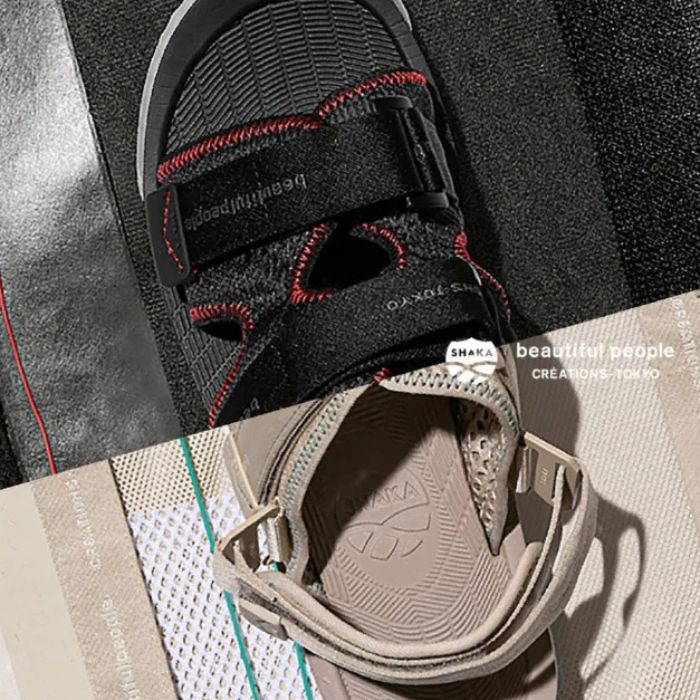 SHAKA&ビューティフルピープル ホワイト 新品 未使用 23~24.5 beautiful people｜ビューティフルピープルのシューズ通販