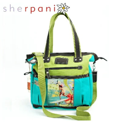 Sherpani Tote Bag Outdoors Nora Surfer Light Blue Green