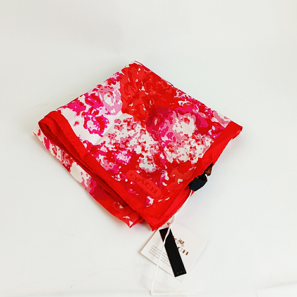 COACH ☆大人気☆ スヌーピー コラボ シルク スキニー スカーフ 新品