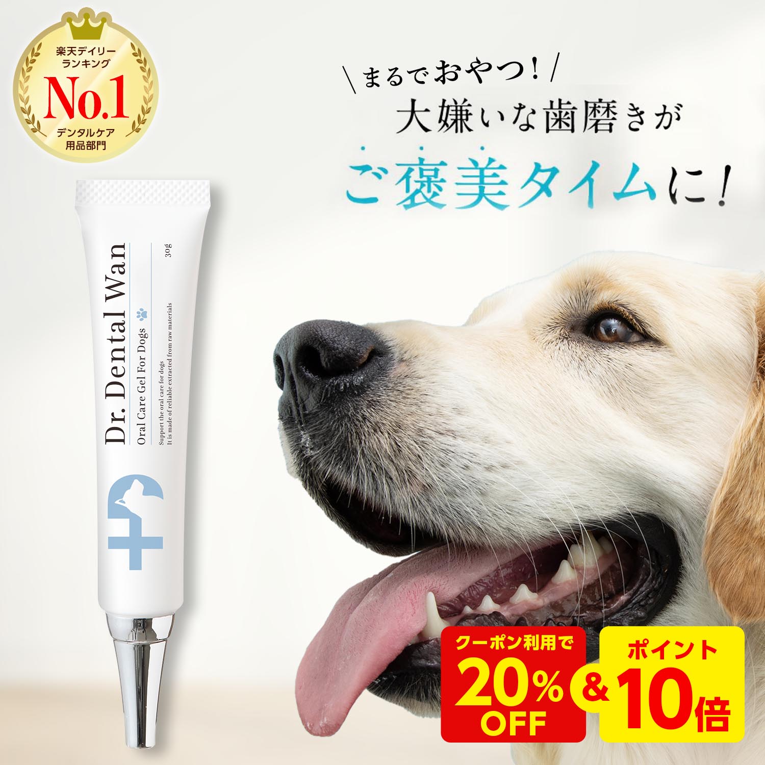 楽天市場】【2個セットで10%OFF！】ドクターデンタルワン 30g×2本 2