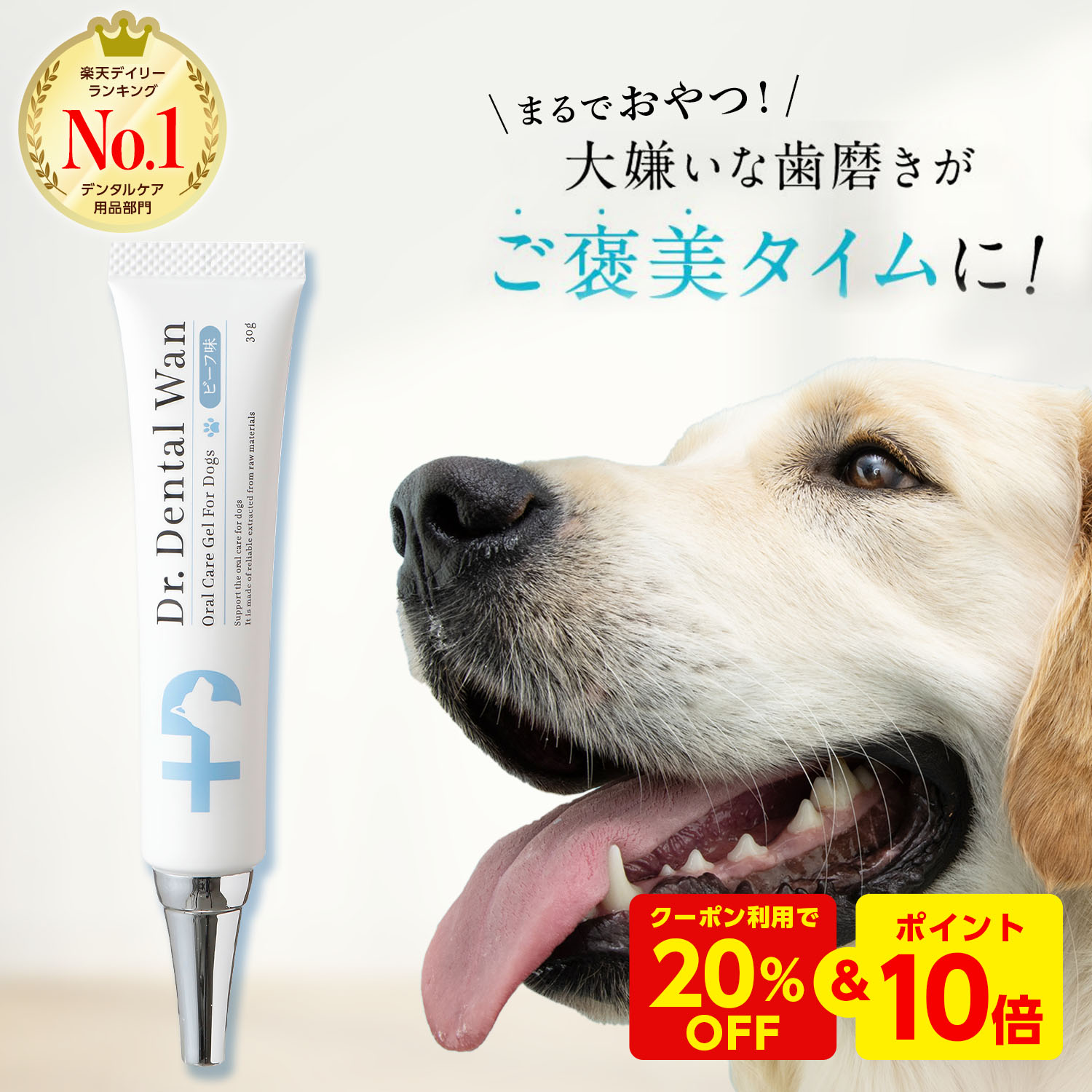 楽天市場】【2個セットで10%OFF！】ドクターデンタルワン 30g×2本 2