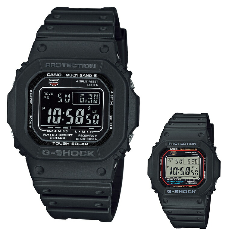 楽天市場】カシオ GショックGW-M5610BA-1JF 電波 ソーラー 電波