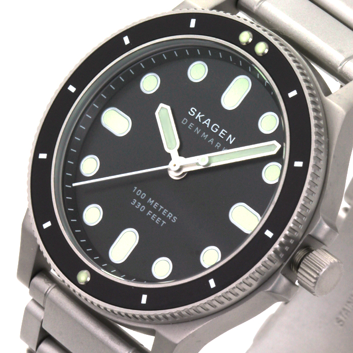 スカーゲン Skagen 時計 ウォッチ メンズ フィスク Fisk Skw6666 ブラック文字盤 Educaps Com Br