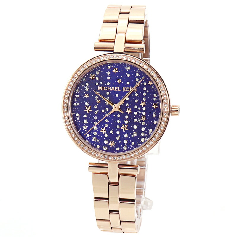 新品未使用　マイケルコース　MK6863 RITZ パヴェ ピンクゴールド Michael Kors Ritz Gold-Tone Glitz Ladies Watch MK6747
