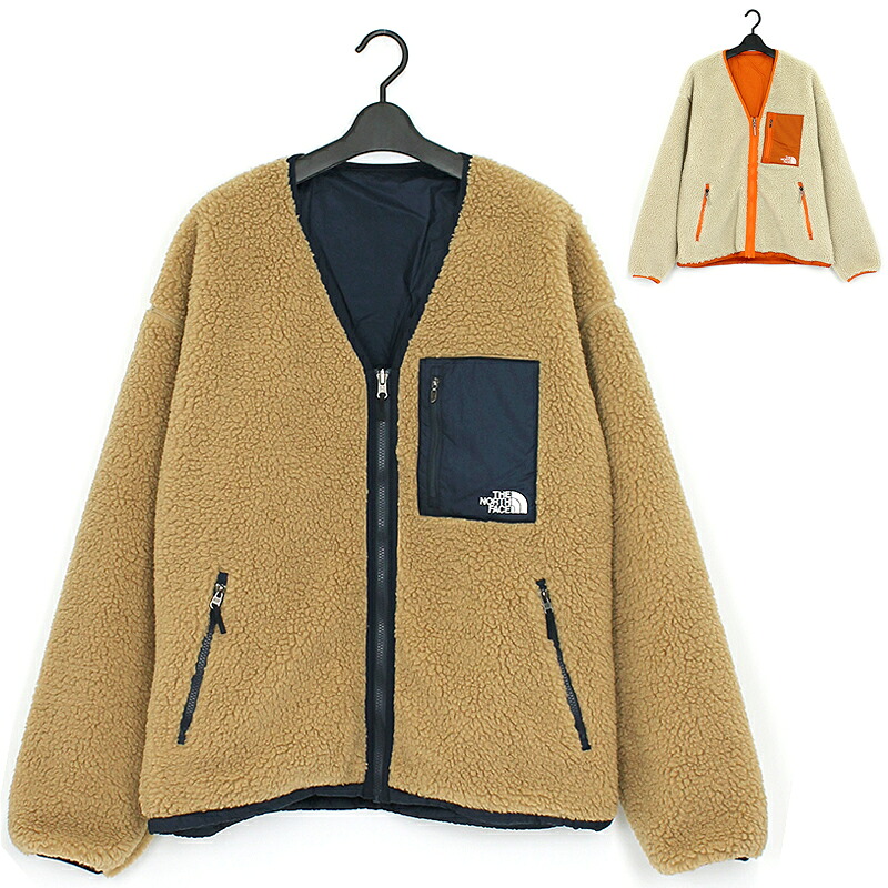 ザ・ノース・フェイス THE NORTH FACE リバーシブルエクストリームパイルカーディガン Reversible Extreme Pile Cardigan NP72334 ユニセックス 国内正規品 ナイロンとボアフリースのリバーシブル ゆったりシルエット キャンプ アウトドア タウンユース｜サントノーレ