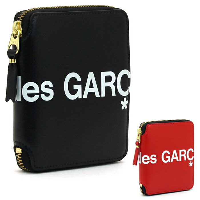 最高の品質 COMME コムデギャルソン des SA2100HL 二つ折り財布ラウンドファスナー LOGO HUGE ヒュージロゴ GARCONS - 財布 最高の品質 COMME コムデギャルソン des SA2100HL 二つ折り財布ラウンドファスナー LOGO HUGE ヒュージロゴ GARCONS - 財布