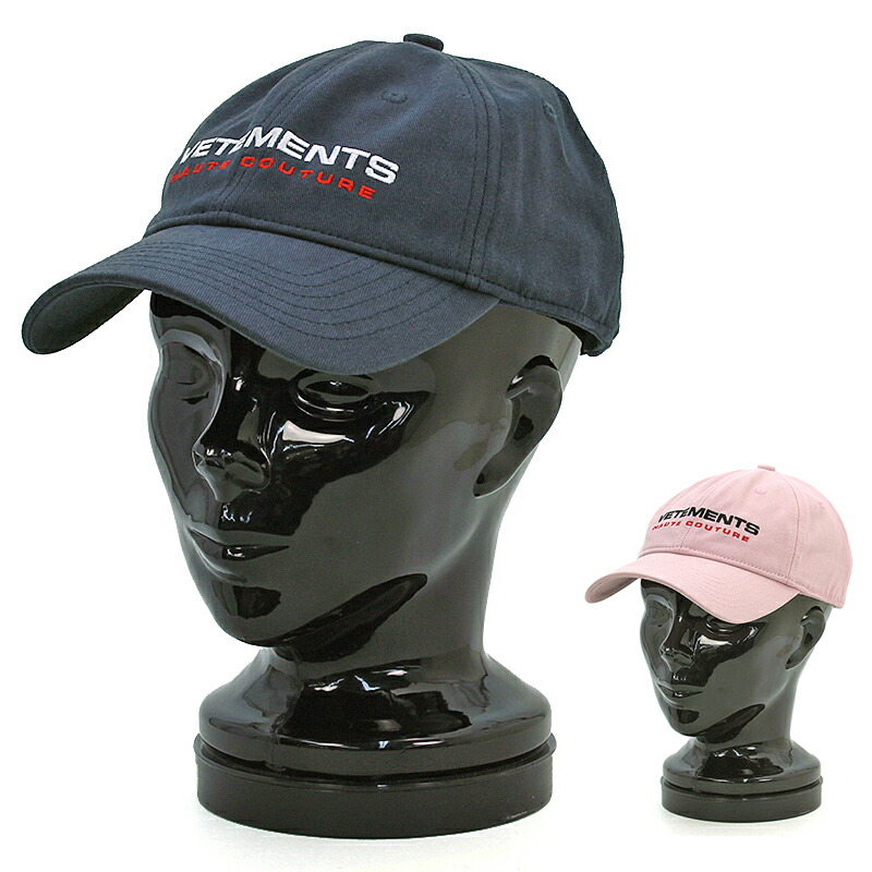 VETEMENTS 黒 キャップ　男女兼用 楽天市場】ヴェトモン VETEMENTS メンズ 帽子 キャップ ユニ