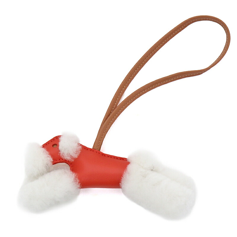 楽天市場】エルメス バディ アニョーミロ ウール バッグチャーム