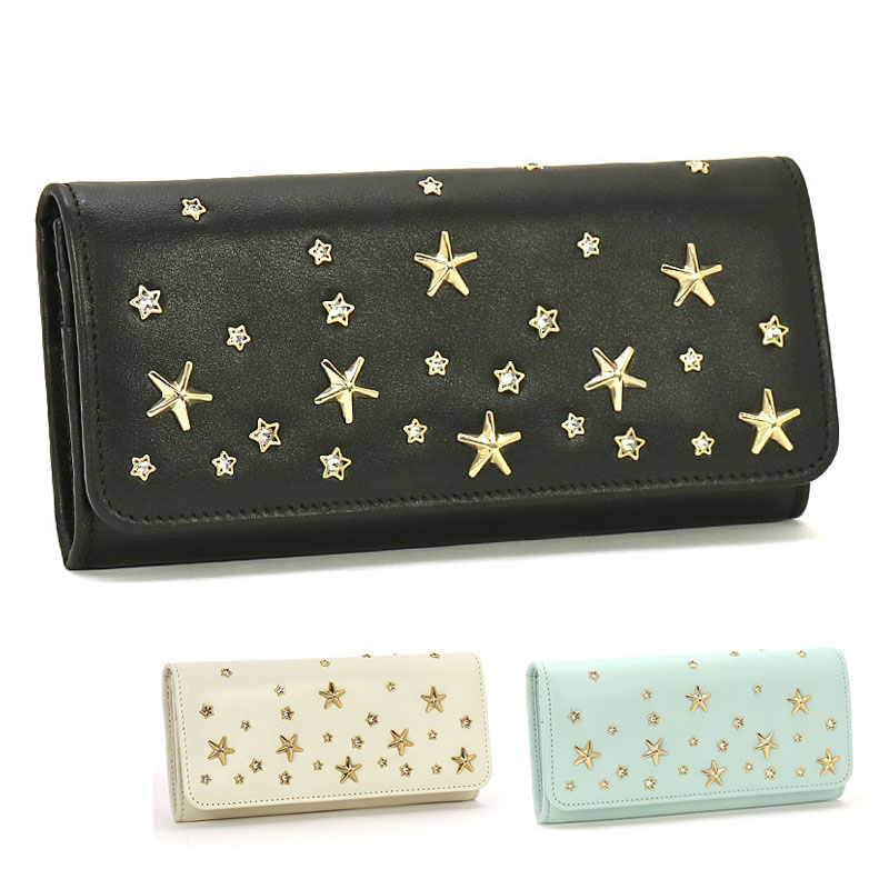 極美品　jimmy choo ジミーチュウ　長財布　二つ折り　スタッズ　ゴールド 楽天市場】ジミーチュウ 財布 ゴールドの通販