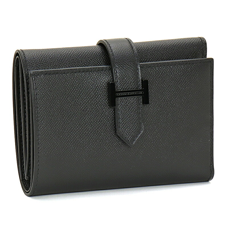 人気 定番 HERMES エルメス ベアンコンパクト グリメイヤー 財布 楽天市場】エルメス HERMES ベアン コンパクト BEARN COMPACT 二