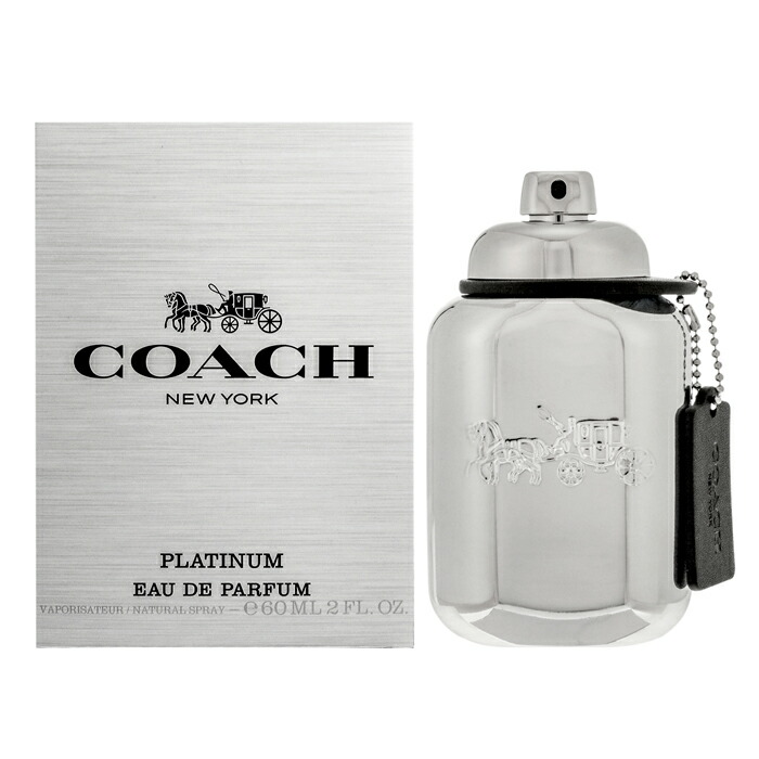 楽天市場 コーチ Coach 香水 60ml コーチ マン プラチナム オードパルファム メンズ サントノーレ