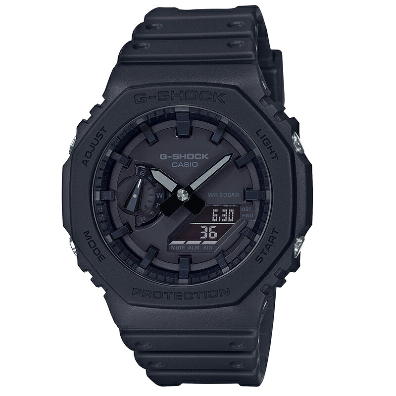カシオ CASIO G-SHOCK ANALOG-DIGITAL 2100 SERIES 時計 ウォッチ メンズ クォーツ GA-2100-1A1JF ブラック文字盤 腕時計 男性 Gショック ジーショック