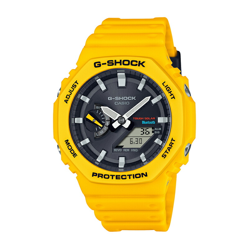 カシオ CASIO G-SHOCK ANALOG-DIGITAL 2100 Series 時計 ウォッチ メンズ ソーラー時計+Bluetooth GA-B2100C-9AJF ブラック文字盤 腕時計 男性 Gショック ジーショック
