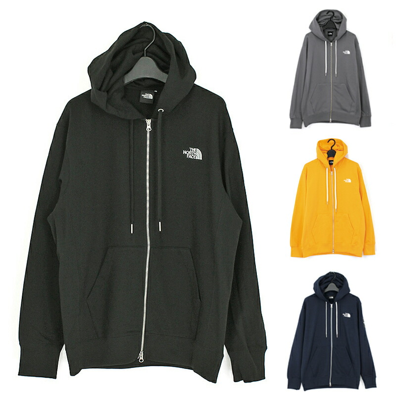 ザ・ノース・フェイス スクエアロゴフルジップ ジップアップスウェットパーカー ユニセックス オールシーズン 全3色 M/L/XL NT12335 国内正規品