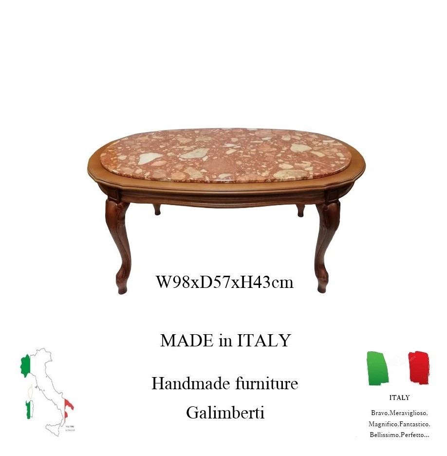 【おまけ付】 イタリア製大理石センターテーブル - センターテーブル