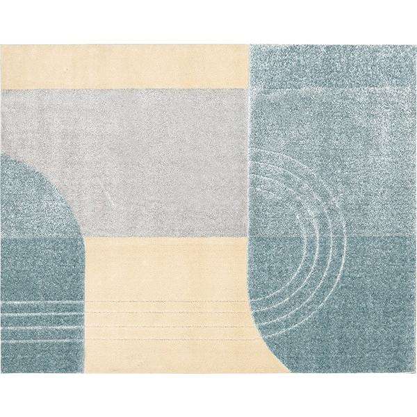 楽天市場】絨毯 ラグ カーペット 190×190cm グレー色 正方形 ベッキー