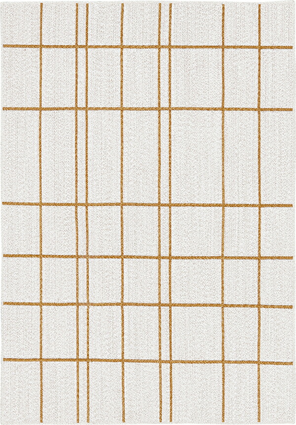 ラグ カーペット 絨毯 160×230cm BE色 長方形 ホットカーペットOK モダンチェック柄 RINEA 23,288円