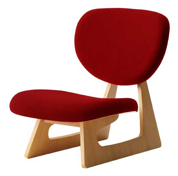 楽天市場】布張り座椅子 低座椅子 完成品 国産品（日本製） 天童木工 