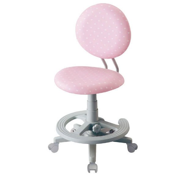 コイズミ ラブリーチェア 回転学習デスクチェア 布張り Lovely Chair ハートピンク色 CDY-295 HP 17,710円