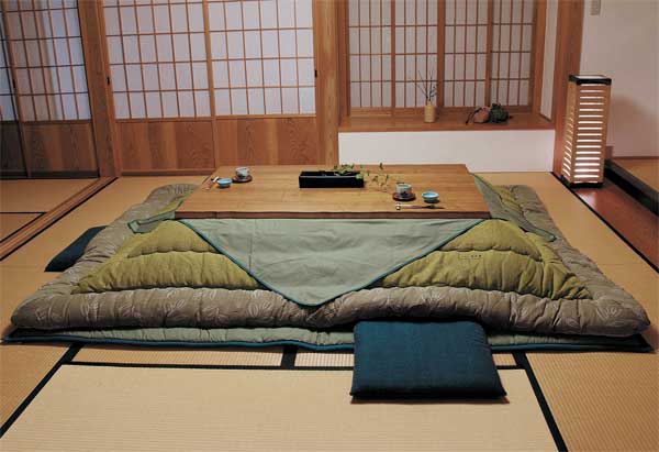 \u003cBR\u003e大判矩形こたつ布団掛敷仕掛ける 150巾こたつ用 植物染め青浅黄（あおあさぎ）
