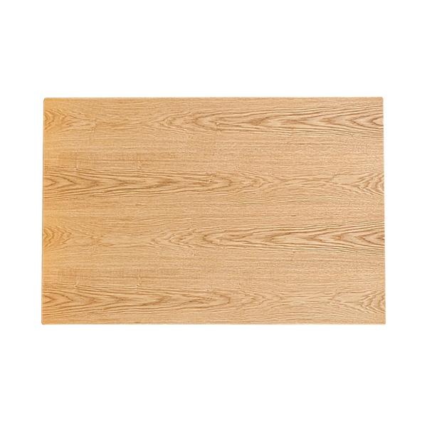 こたつ板 コタツ天板 取替え天板 135×90センチ長方形 国産品（日本製）片面仕様 天然杢タモ突板　ナチュラル色