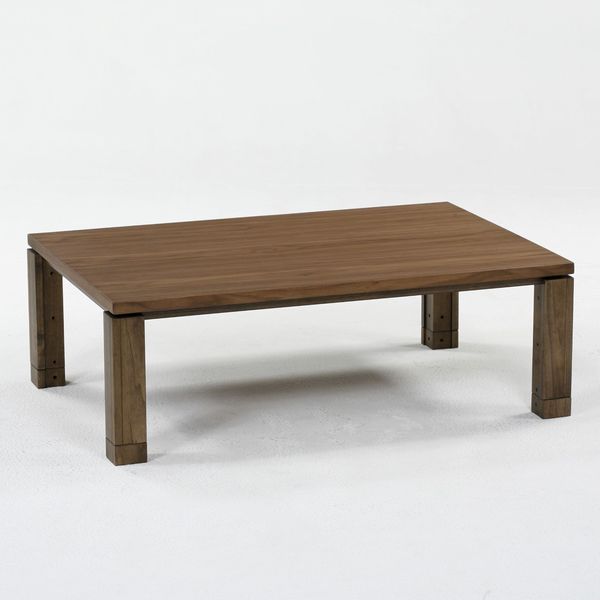 国内初の直営店 こたつ コタツテーブル サウス 1巾長方形新和風こたつ ウォールナット突板 季節 空調家電 Sausu1 Tn