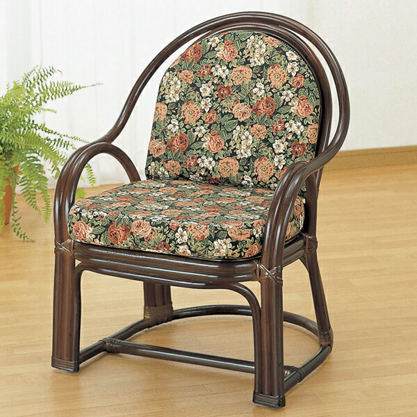 楽天市場】籐(ラタン)椅子 ダイニングチェア 座面高46センチ U-93B