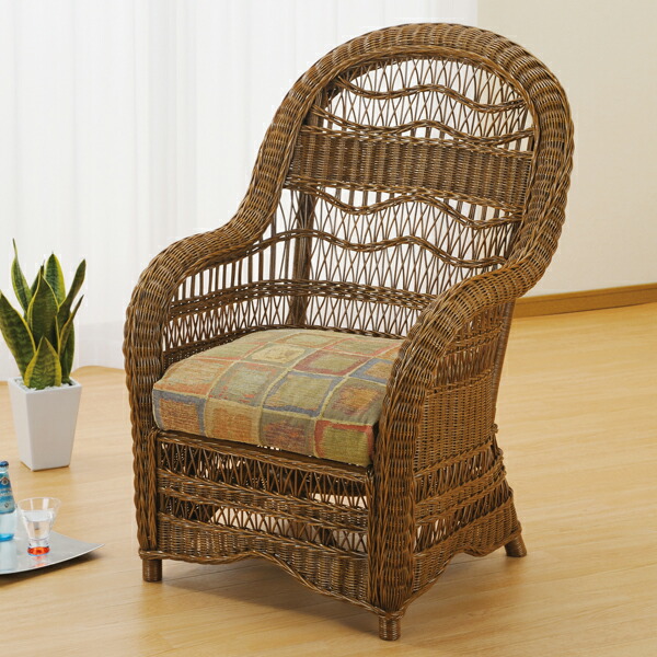 aBund ラタンチェア 楽天市場】籐(ラタン)椅子 ダイニングチェア 座面高46センチ U-93B