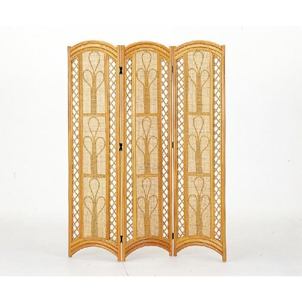 籐(ラタン)スクリーン 3連 B-706