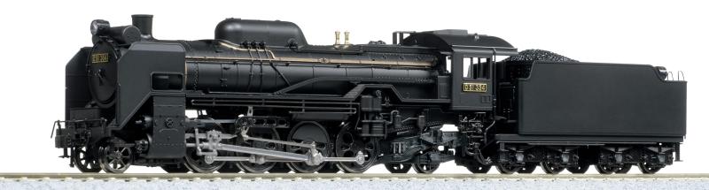 KATO HOゲージ D51 標準量産形 鉄道模型 蒸気機関車 1-203