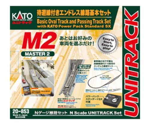KATO Nゲージ M2 待避線付きエンドレス線路 基本セット マスター2 鉄道模型 レールセット 20-853