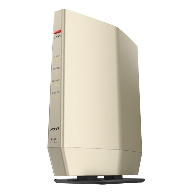 BUFFALO 無線LAN親機11ax/ac/n/a/g/b 4803+1147Mbps WSR-6000AX8P/DCG
