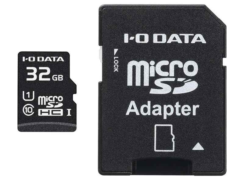 アイ・オー・データ microSDカードUHS-IClass10対応シリーズ 6,125円
