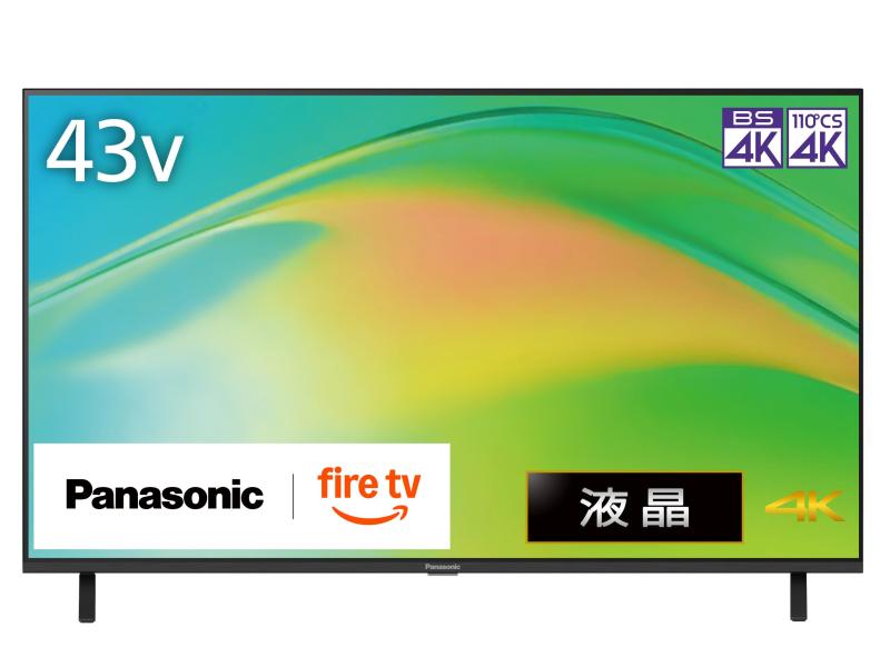 楽天市場】パナソニック 4K液晶テレビ VIERA(ビエラ) TV-43W80A [43型