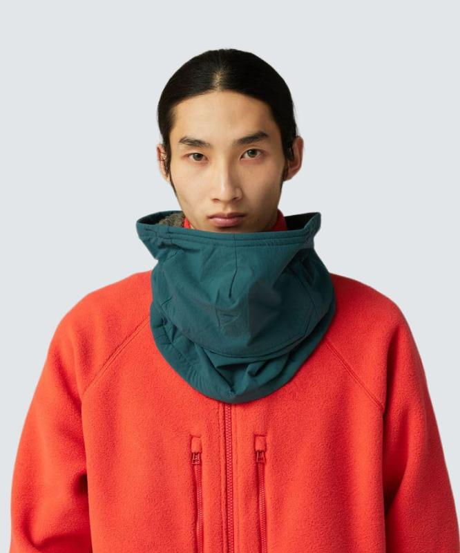 スノーピーク(snow peak)Breathable Insulated Neck Warmer AC-25金017 ネックウォーマー えり巻き スヌード カウリング メンズ レディース BLUE One