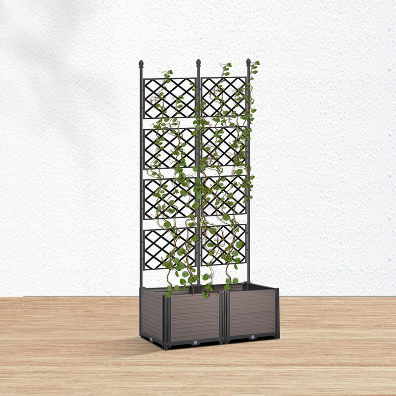 アイアン 爬藤架 トレリス フェンス ガーデントレリス つる 植物 支柱 バラ アーチ 花壇 クレマチス ローズ climbing rack европ風 アイアン製 庭 ガーデニング 屋外 エクステリア 目隠し 仕切り おしゃれ 送料無料｜sanvino