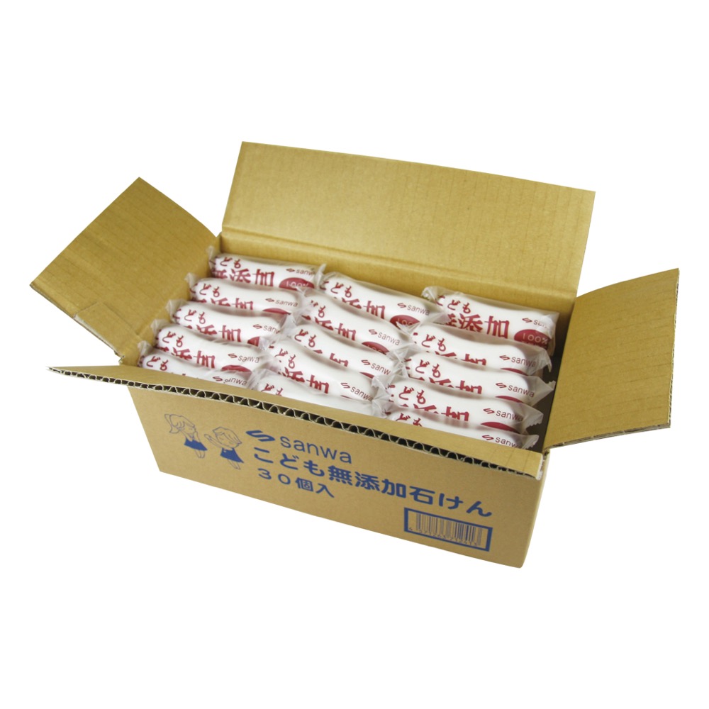 ★ P10倍＆マラソンSALE★こども無添加石けん (2) 30個入