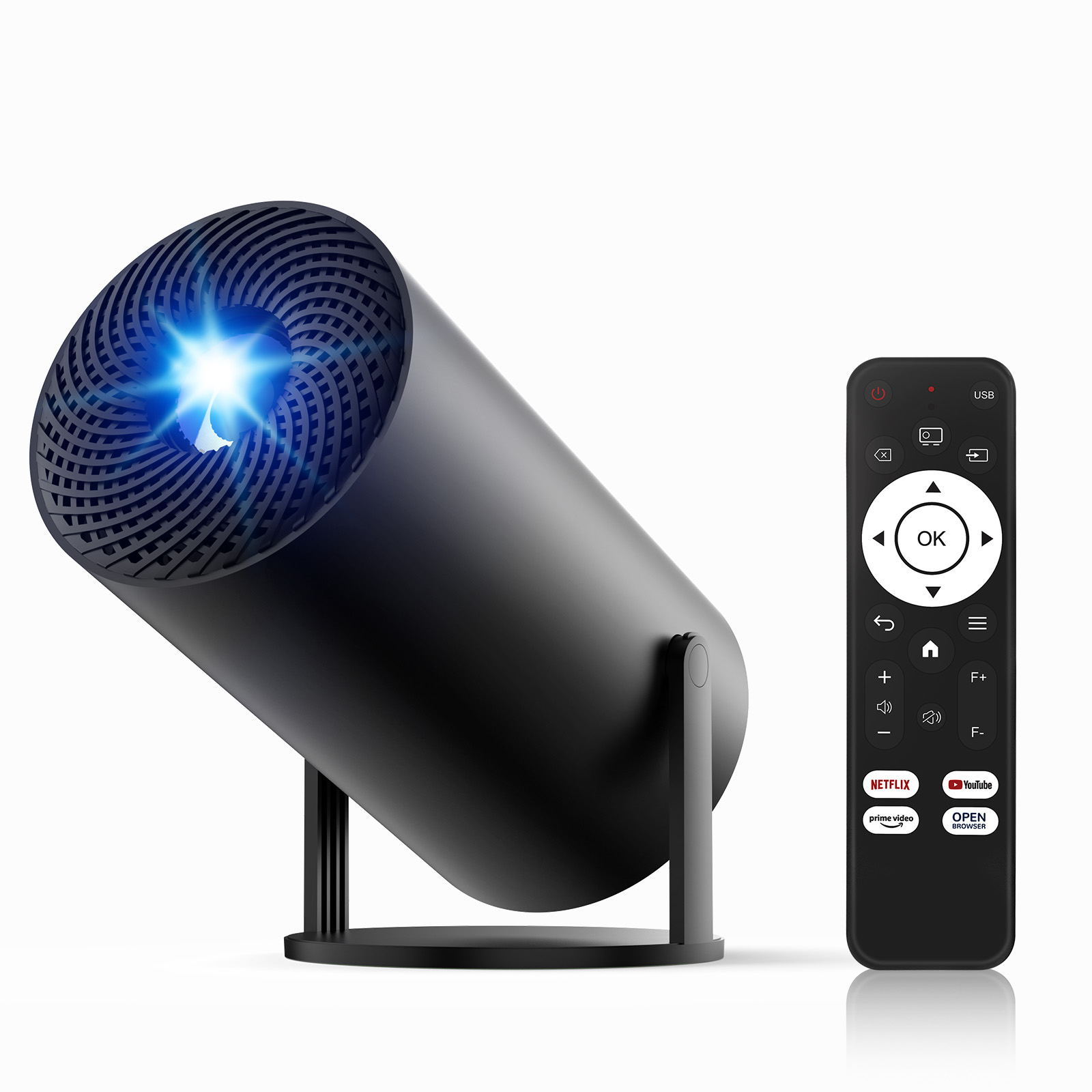 APP利用可能・モバイルTV・DoIby対応】OWNKNEWプロジェクター 小型