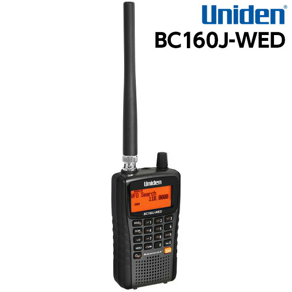 《BC160J-WED》Uniden（ユニデン） / 広域帯受付機