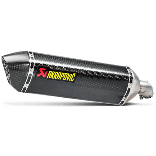 AKRAPOVIC スリップオンライン カーボン JMCA SV650/X 16-23【型式:2BL-VP55B/8BL-VP55E】対応 アクラポビッチ オートバイ用 マフラー